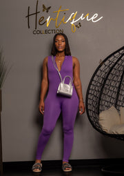 Like That Jumpsuit (Purple)