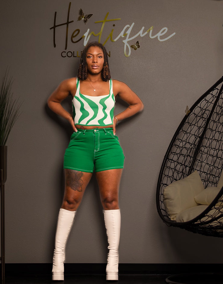 Valeria Shorts (Green)