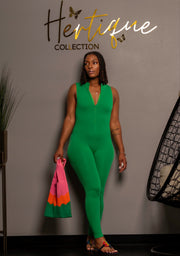 Like That Jumpsuit (Green)