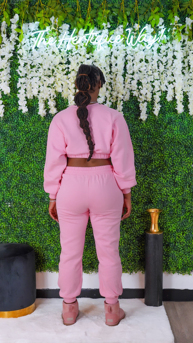 Pullover Set (Light Pink)