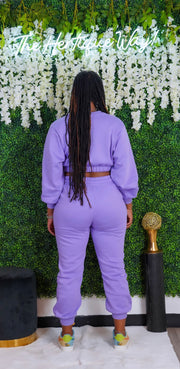Pullover Set (Lavender)