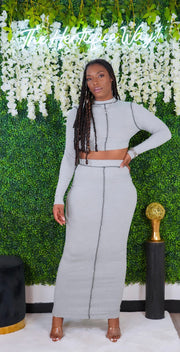 Fall Baddie Skirt Set