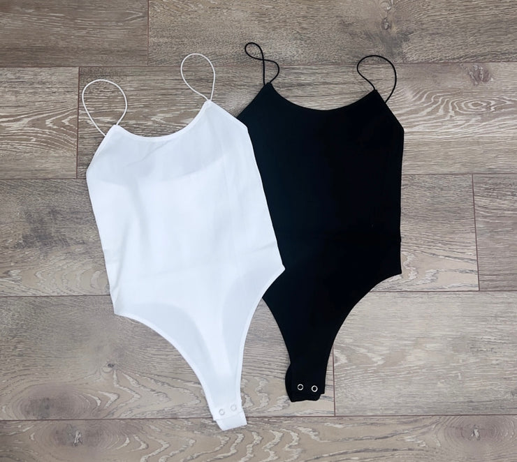 Low Back Bodysuit (2 Colors)